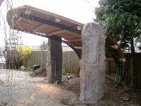 Basalt Sawn Bottom Column Extra Large